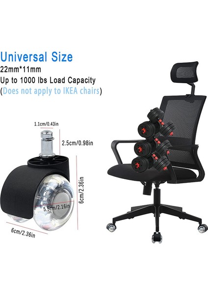 5 x 2 Evrensel Kristal Tekerlek (Yurt Dışından) modelleri