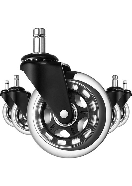 5 Parçalı Set-Kesici Uçlu Sessiz Üniversal Tekerlek (Yurt Dışından)