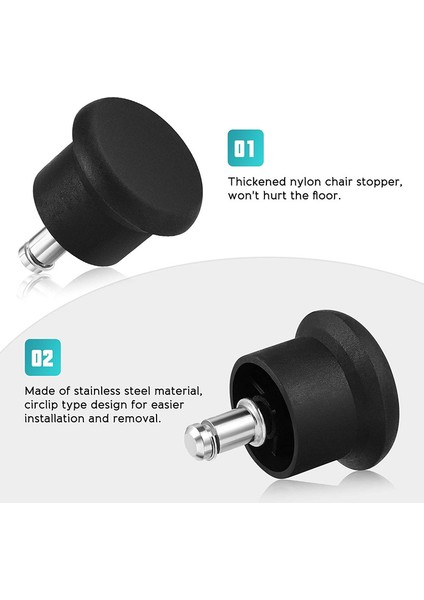 Keçe Ped 5 Parça Siyah Set (Yurt Dışından) fırsatları