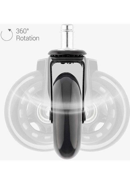 Sandalye 5 Tekerlekli Kit 10/22MM (Yurt Dışından) modelleri