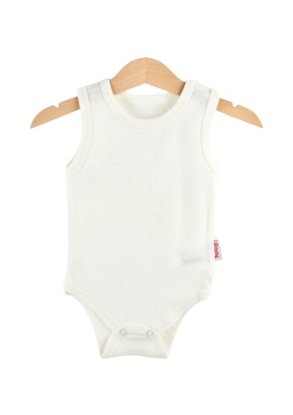 Kids Atlet Body Jakarlı Bebek Ekru
