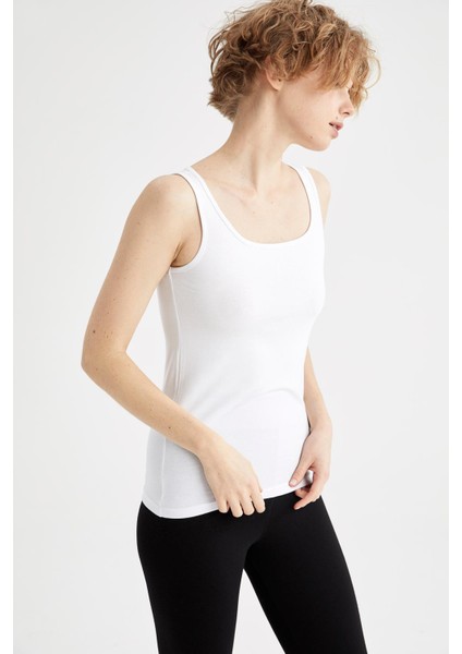 Fall in Love Regular Fit Basic Pamuklu Atlet R9041AZ21SP fırsatları