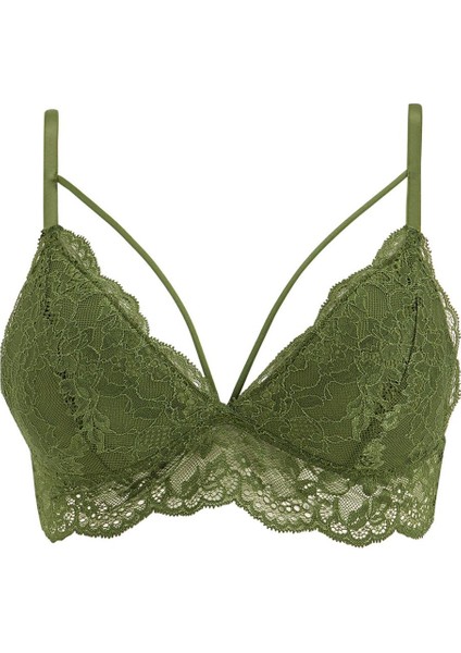 Dantelli Triangle Bralet fırsatları