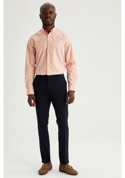 Modern Fit Klasik Uzun Kollu Gömlek T6284AZ21SP