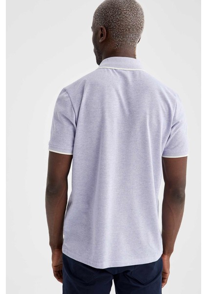 Regular Fit Polo Yaka Kısa Kollu Tişört T7645AZ21SP fırsatları