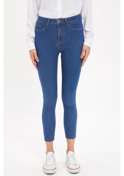 Anna Super Skinny Fit Yüksek Bel Jean Pantolon L0598AZ20SP