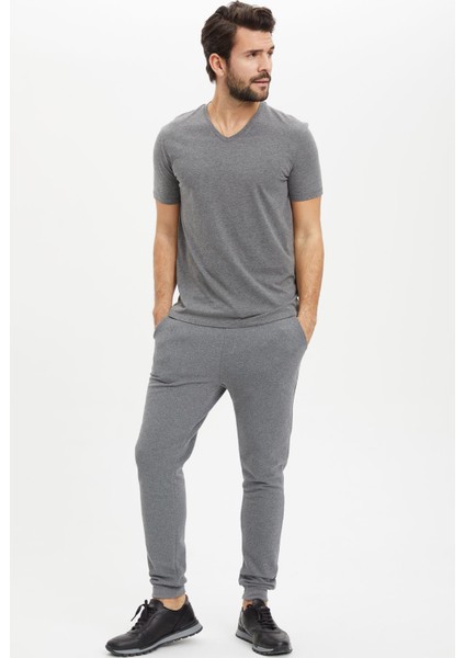 Slim Fit V Yaka Basic Tişört M7669AZ20SP fiyatları