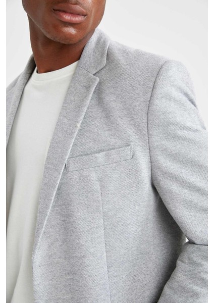 Slim Fit Dokulu Blazer Ceket N0503AZ21AU modelleri