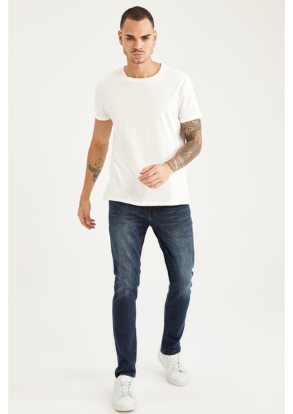 Carlo Skinny Fit Düşük Bel Dar Paça Jean Pantolon V2686AZ21AU