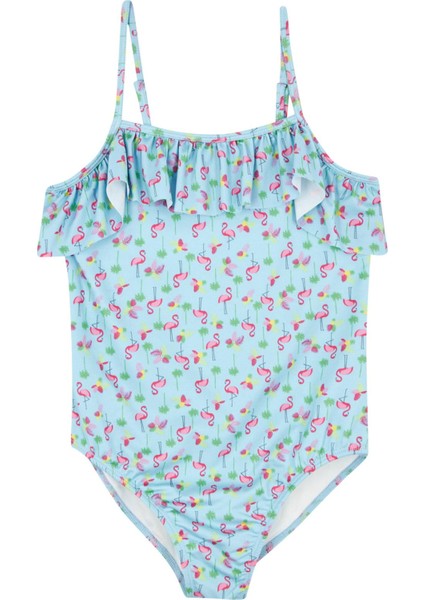 Kız Çocuk Çiçekli Askılı Mayo X4989A622SM fırsatları