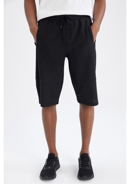 Regular Fit Basic Kapri Şort U8271AZ22SM fiyatları