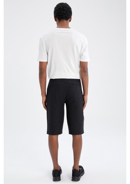 Regular Fit Basic Kapri Şort U8271AZ22SM fırsatları