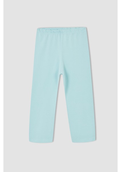 Kız Çocuk Slim Fit Basic Kapri Boy Tayt J0128A622SM indirimleri