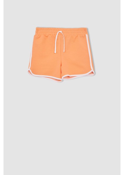 Kız Çocuk Bağcıklı Esnek Belli Şort L6125A622HS