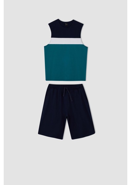 Regular Fit Bisiklet Yaka 2'li Takım X8011AZ22HS fırsatları