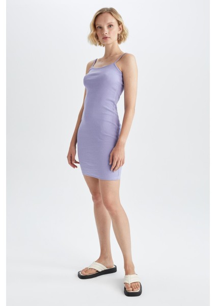 Regular Fit Askılı Yazlık Mini Elbise Z2256AZ22SM