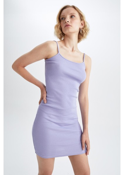Regular Fit Askılı Yazlık Mini Elbise Z2256AZ22SM