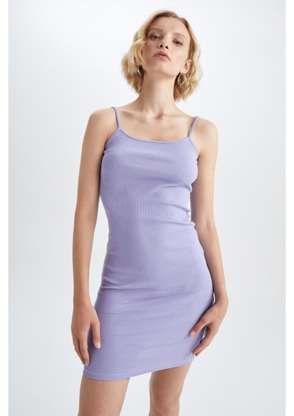 Regular Fit Askılı Yazlık Mini Elbise Z2256AZ22SM