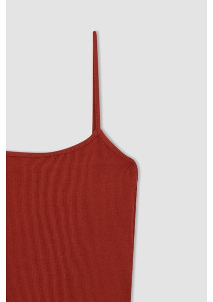 Regular Fit Askılı Yazlık Mini Elbise Z2256AZ22SM