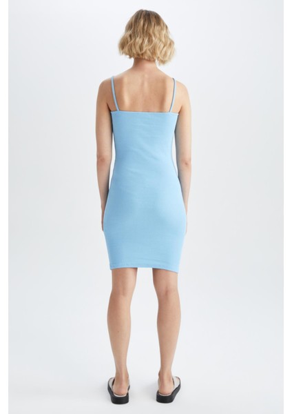 Regular Fit Askılı Yazlık Mini Elbise Z2256AZ22SM