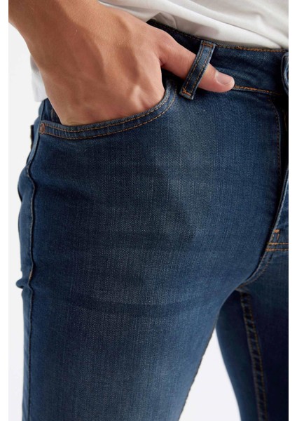 Super Skinny Ekstra Dar Kalıp Normal Bel Ekstra Dar Paça Jean Pantolon Y1454AZ22AU