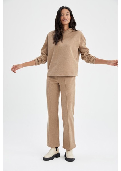 Regular Fit Kapüşonlu Sweatshirt V5687AZ22AU