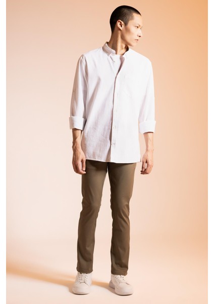 Slim Fit Chino Kanvas Pantolon W3012AZ23SP fiyatları