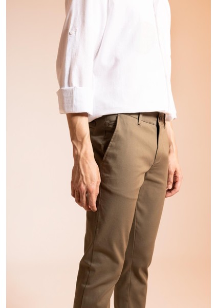 Slim Fit Chino Kanvas Pantolon W3012AZ23SP indirimleri
