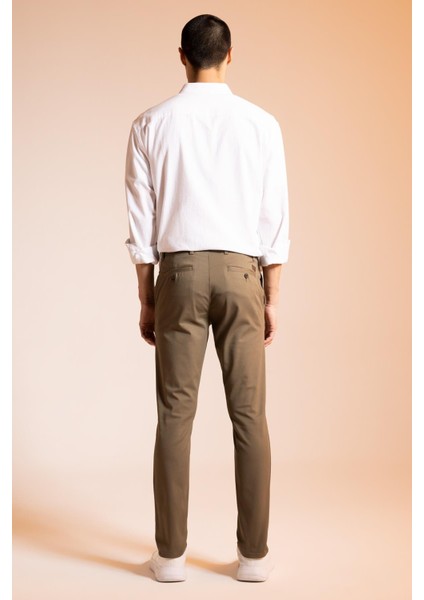 Slim Fit Chino Kanvas Pantolon W3012AZ23SP