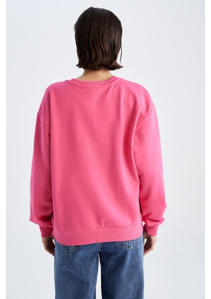 Regular Fit Bisiklet Yaka Sweatshirt Y1249AZ22WN