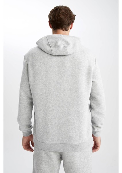 Fit Standart Fit Kapüşonlu Sweatshirt Y2281AZ22AU