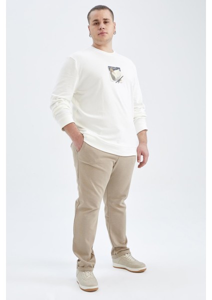 Modern Fit Bisiklet Yaka Sweatshirt Y4432AZ22AU