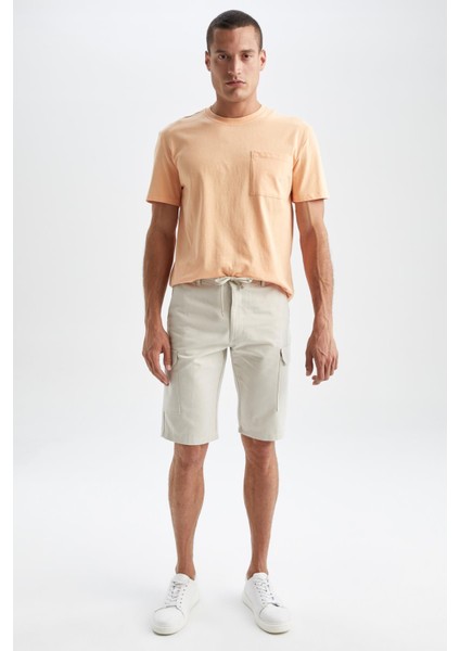 Regular Fit Bermuda Y5280AZ22HS fiyatları