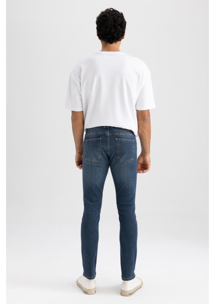 Carlo Skinny Fit Ekstra Dar Kalıp Normal Bel Ekstra Dar Paça Jean Pantolon Z3297AZ23SP