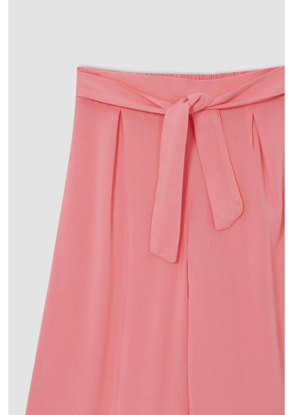 Kız Çocuk Culotte Kapri Boy Pantolon T3877A621SM