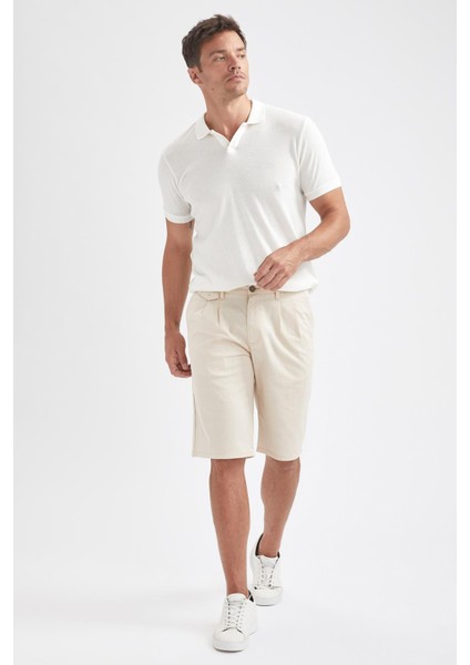 Regular Fit Basic Bermuda Şort U4579AZ21SM