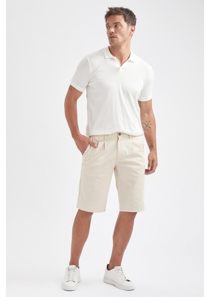 Regular Fit Basic Bermuda Şort U4579AZ21SM