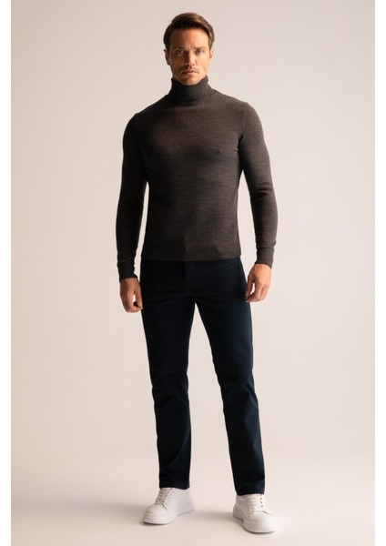 Slim Fit Balıkçı Yaka Triko Kazak R1124AZ22WN fiyatları