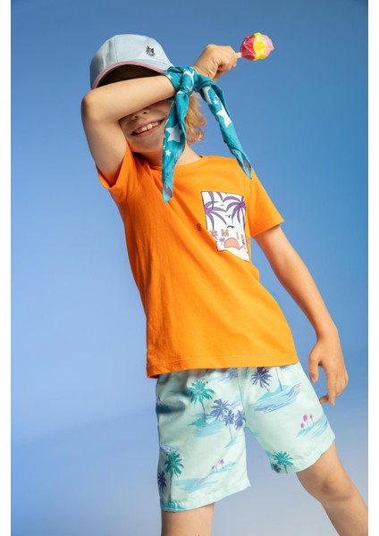 Erkek Çocuk Deniz Şortu X4097A622SM