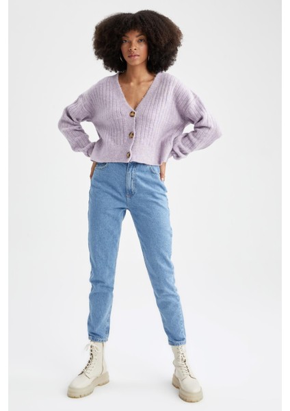 Regular Fit V Yaka Hırka R1389AZ22AU