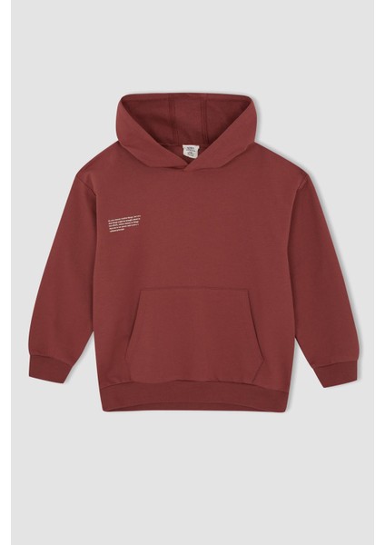 Erkek Çocuk Oversize Fit Kapüşonlu Sweatshirt W6859A622SP modelleri