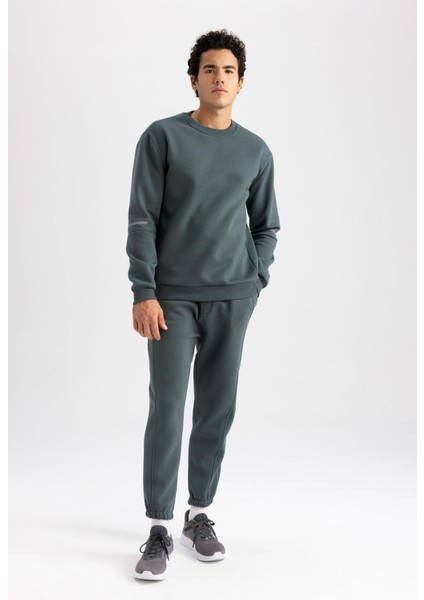 Fit Standart Fit Esnek Paça Jogger Eşofman Altı Y2283AZ23SP