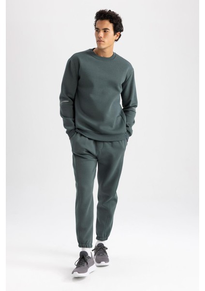 Fit Standart Fit Esnek Paça Jogger Eşofman Altı Y2283AZ23SP