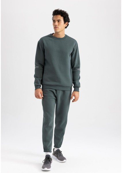 Fit Standart Fit Esnek Paça Jogger Eşofman Altı Y2283AZ23SP