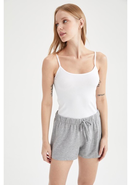 Fall in Love İp Askılı Klasik Slim Fit Pamuklu Atlet M6858AZ21AU