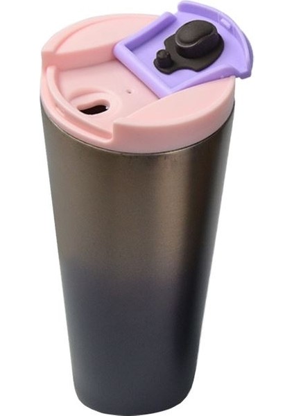 Komple 304 L Çelik Pembe 6 oz 473 ml Kahve Termos Mug cin227pm