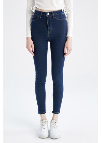 Super Skinny Jegging Fit Yüksek Bel Jean Pantolon Y7204AZ22AU