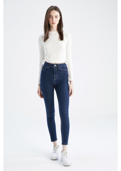 Super Skinny Jegging Fit Yüksek Bel Jean Pantolon Y7204AZ22AU fiyatları