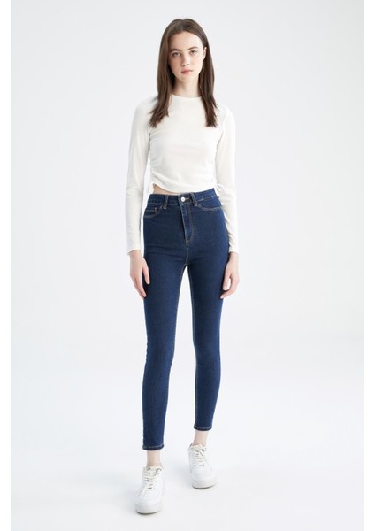 Super Skinny Jegging Fit Yüksek Bel Jean Pantolon Y7204AZ22AU modelleri
