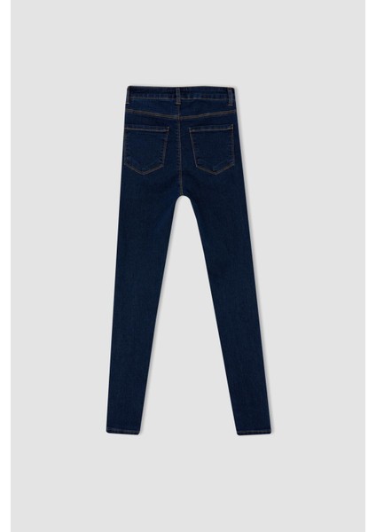 Super Skinny Jegging Fit Yüksek Bel Jean Pantolon Y7204AZ22AU